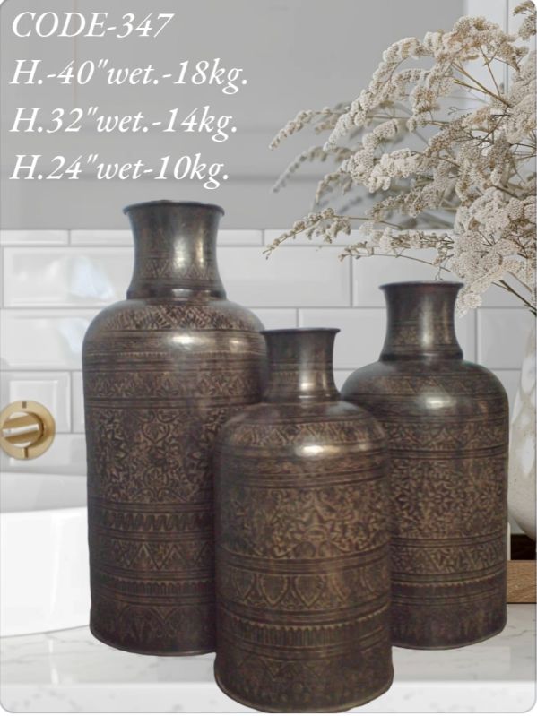 Brass Handicraft Carving POT