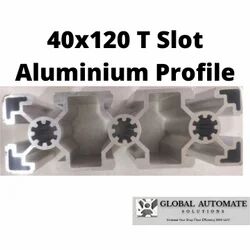 Global 40x120 Mm T Slot Industrial Aluminium Extrusion Profile