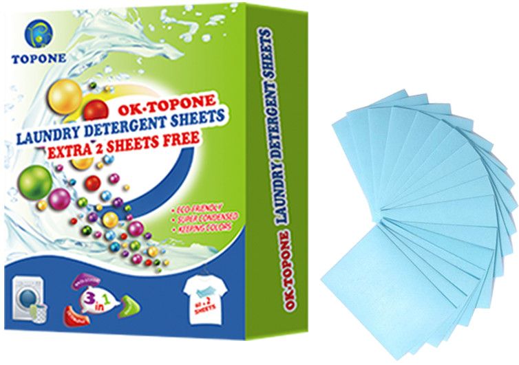 Light Blue eco-friendly Lavender Laundry Sheets