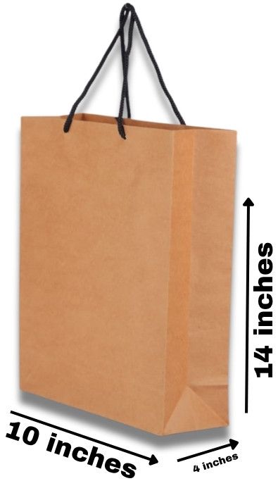 Premium 120 GSM Prime Virgin Kraft Paper Bag