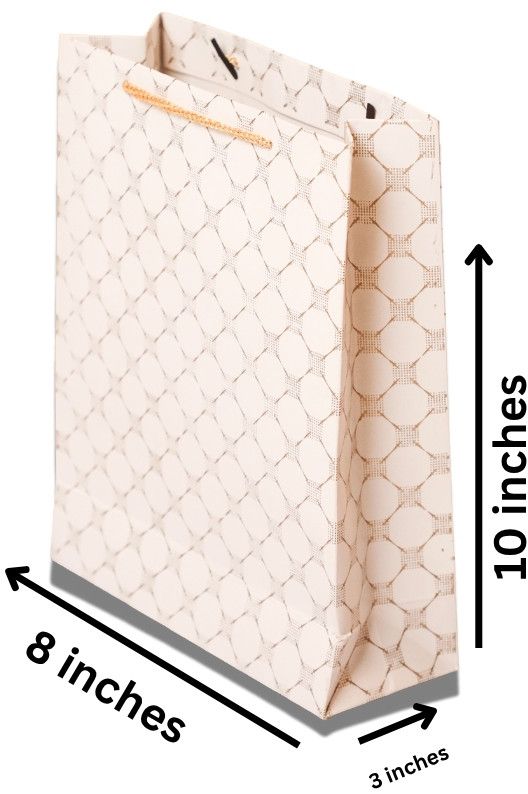 White Paper Gift Bag