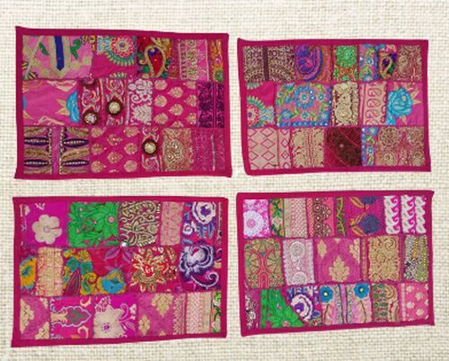 Cotton Table Mat, Color : Color Ful 12 X 18 Inch