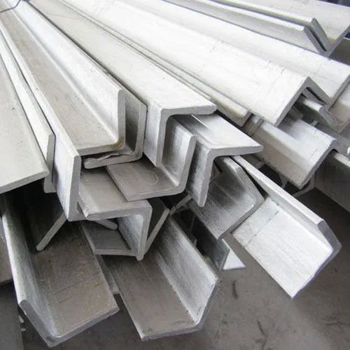 Stainless Steel Angles, Color : Metallic for Construction Fabrication