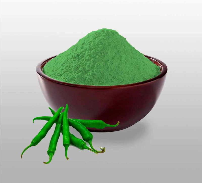 Dehydrated Green Chilli Granule