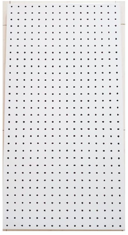 Pegboard with Holes, Metalic, 32″ X 16″