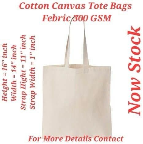 Cotton Canvas Tote Bags, Gender : Unisex
