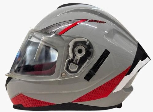 ABS Motorcycle Helmets, Color : Red, Blue, White, Black, Green