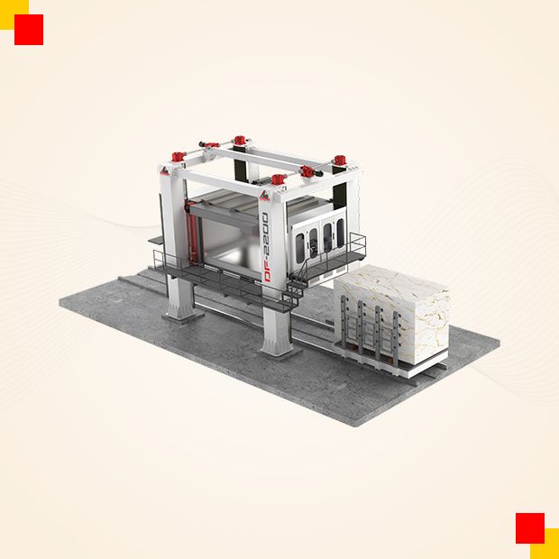 df2000 Marble Blocks Industrial Thin Multi Wire Machine