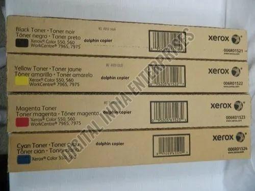 Genuine Xerox 550 / 560 / 570 / C60 / C70 Cmyk Toner Cartridge Set
