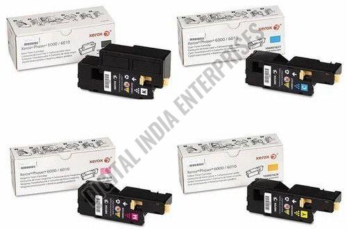 Genuine Xerox Phaser 6000 6010 Wc 6015 CMYK Toner Cartridge Set