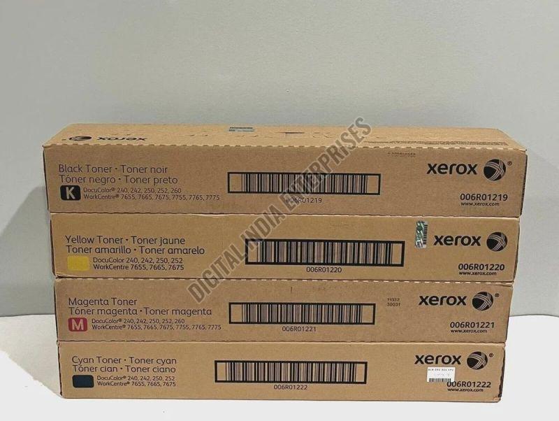Genuine Xerox Workcentre 7655/7665/7675 CMYK Toner Cartridge Set