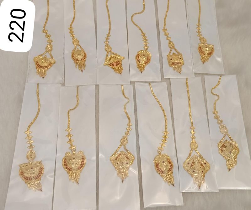 Gold Plated Maang Tikka