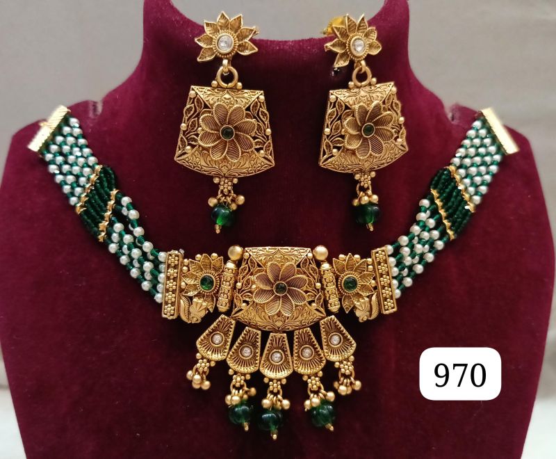 Rajwadi Jewellery Set