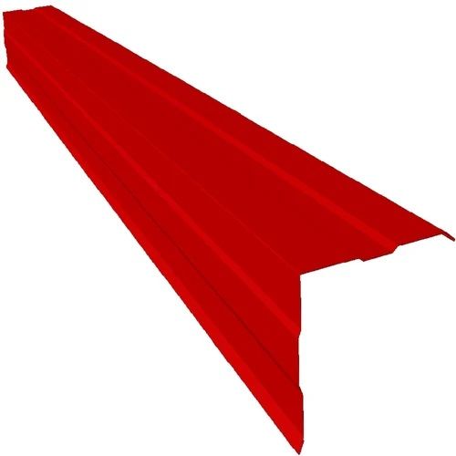 Galvanized Steel Profile Gable Flashing, Color : Multiple Color