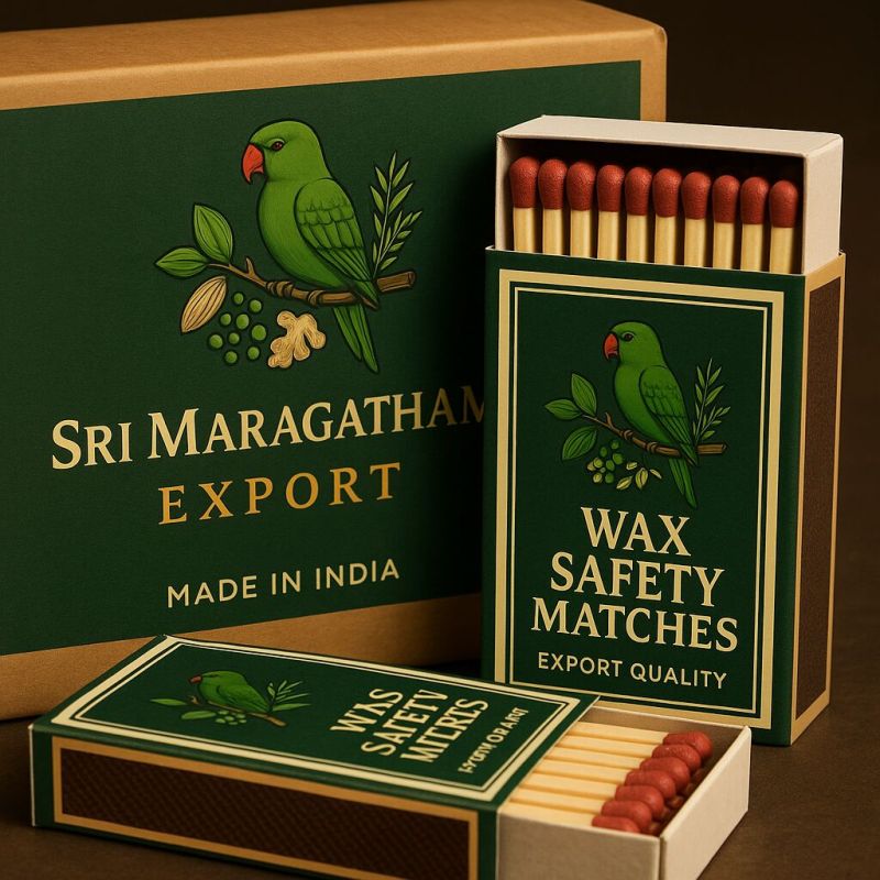 Wooden Match Boxes
