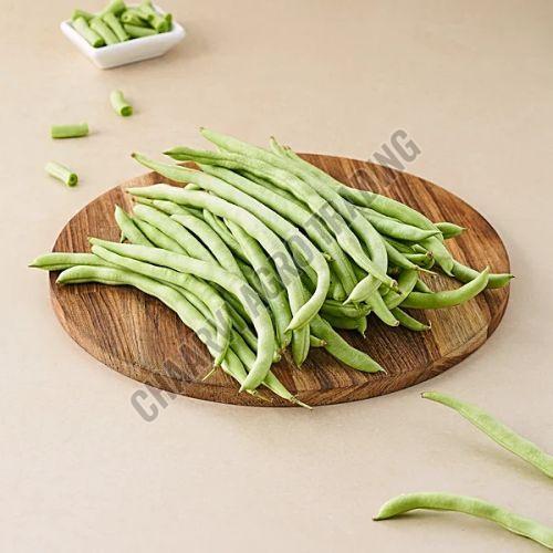 Fresh Beans, Color : Green, Packaging Type : Plastic Bag