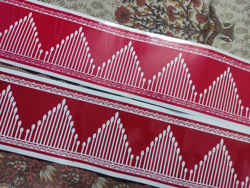 Kumaoni Aipan Rangoli Sticker