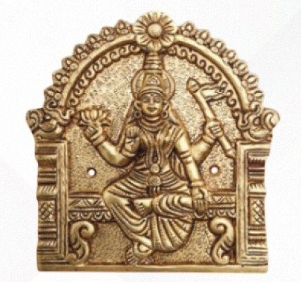 Astalaxmi Cut-Off Antique Relief Sculpture