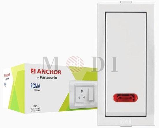 Anchor Roma Classic 1-Way Modular Switch with Indicator