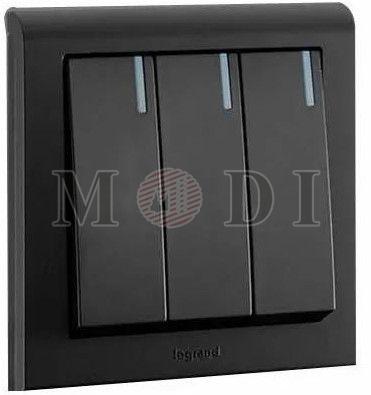High-grade Legrand Myrius Modular Switch, Design : Slim, Flat