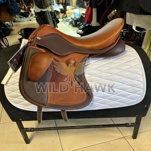 Premium Two-Tone English Horse Saddle