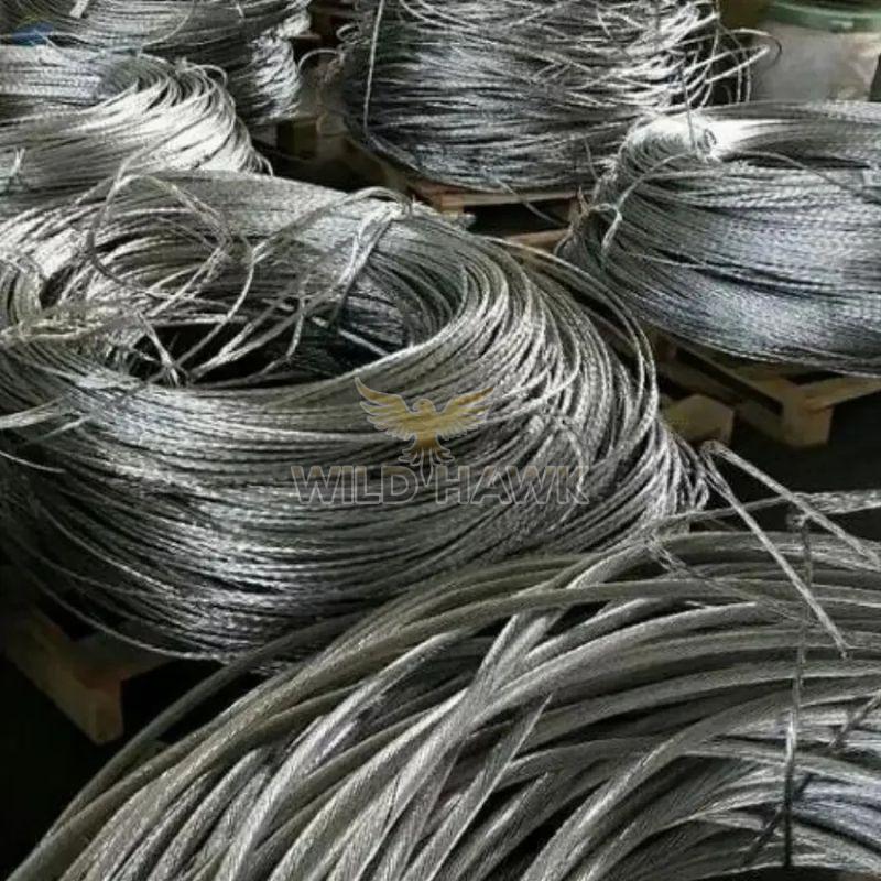 Recyclable Aluminum Wire Scrap 6063
