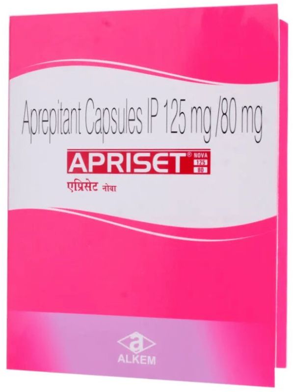 Apriset 125mg Aprepitant Capsules Kit