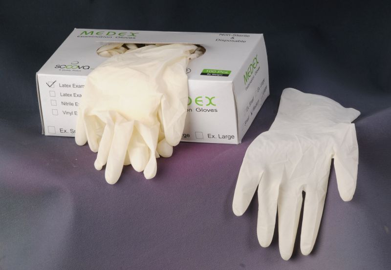 Latex Examination Gloves