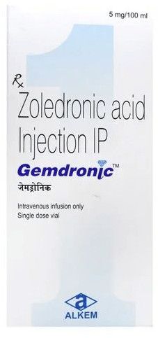 Zoledronic Acid Injection, Packaging Type : Vial