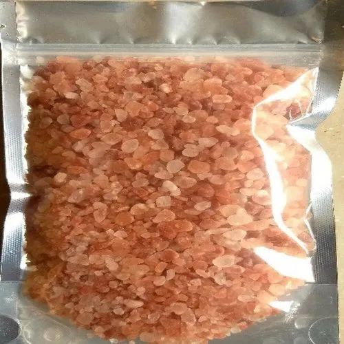 Raw Pink Rock Salt, Color : White, Packaging Type : Plastic Packet