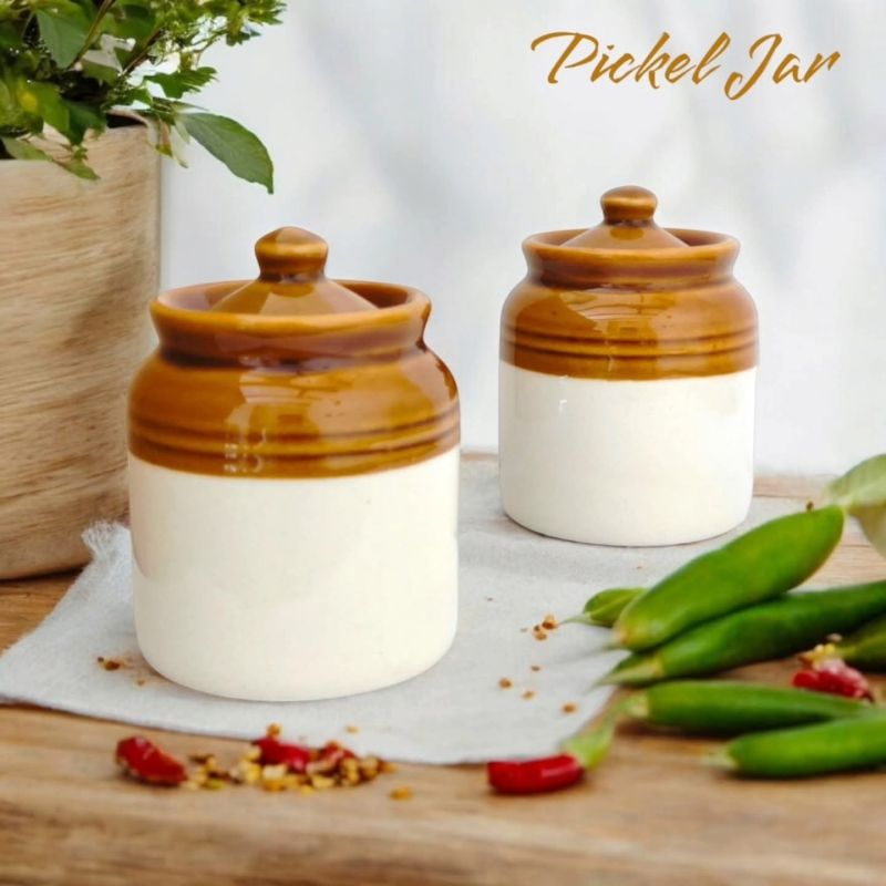 Ceramic Pickle Jar