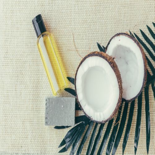 100ml Coconut Baby Massage Oil, Color : Pale Yellow for Moisturizing