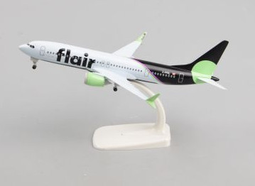 20cm 737max Flair Metal Plane Model Aircraft Toy