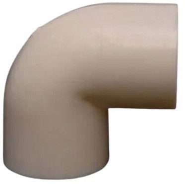 25 Mm PVC Elbow, Color : White