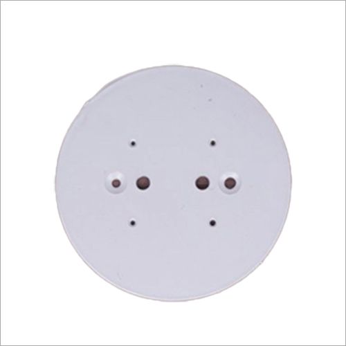 Electrical PVC Round Plate, Color : White