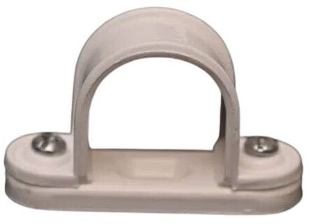 White CPVC Pipe Clamp 2 Inch