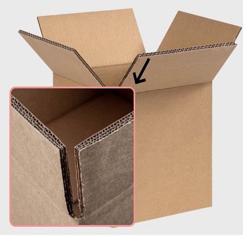 Triple Wall Corrugated Box, Color : Brown for Shipping Storage