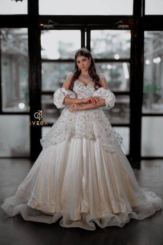 Pearl Elegance Ball Gown