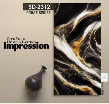 Ceramic pvc wall panel, Shape : Rectangular, Finishing : Polished