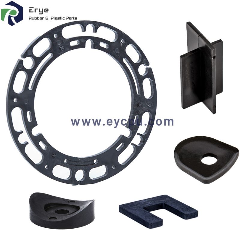 Non Standard PVC POM Plastic Fastener Round Flat Ring Washer