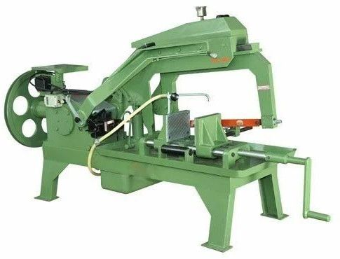 Steel Fully Hydraulic Hacksaw Machine, Color : Green, Weight : 225kg