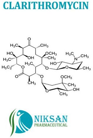 Clarithromycin, CAS No. : 81103-11-9, Purity : 98%