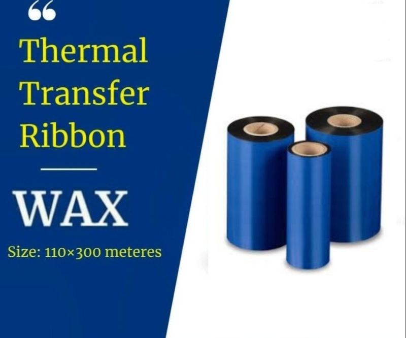 Thermal Transfer Ribbons Wax 110 mmx300 Mtr.