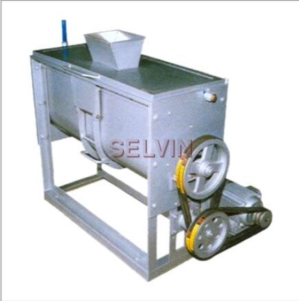 Semi Automatic Stainless Steel Ribbon 'u' Mixer