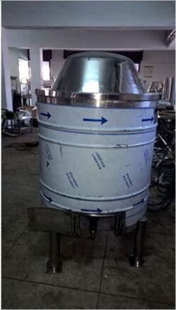 Stainless Steel Tilting Model Bulk Cooker, Color : Not Specified