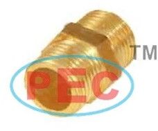 Brass Reducing Hex Nipple