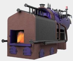 Steel Membrane Wall Steam Boiler