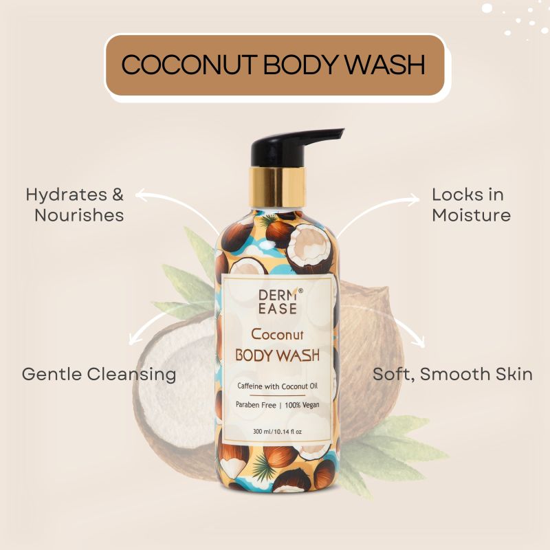 Derm Ease Coconut Bodywash