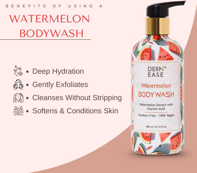 Derm Ease Watermelon Body Wash