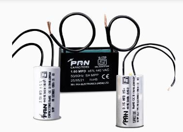 Electric Mpp Film Fan Capacitors, Color : White